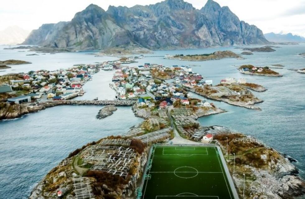 La cancha de fútbol más "instagrameable" del mundo