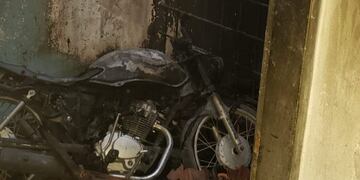 Así quedo la subsomisaría 5ª de La Calera en San Luis\u002E