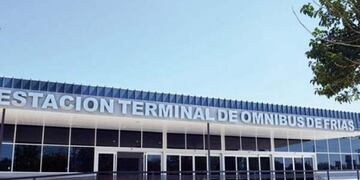 El incidente se produjo en las inmediaciones de la Terminal de Ómnibus de Frías\u002E