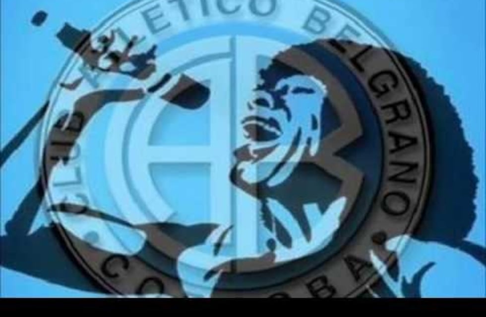 En el cumple de La Mona, el homenaje de la hinchada de Belgrano