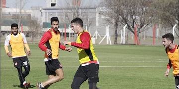 El delantero Pablo Vegetti se perfilaba para debutar contra la Academia\u002E No entrenó y su presencia está en duda\u002E