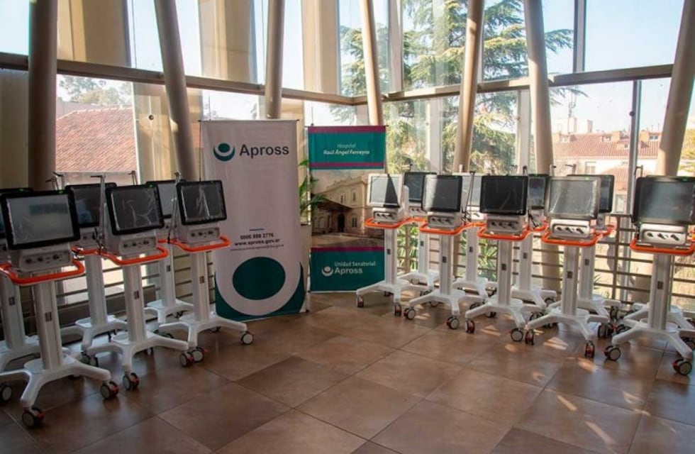 Coronavirus en Córdoba: se equipó al Hospital Ferreyra con 16 nuevos respiradores