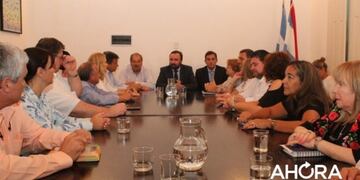 Nueva reunión con docentes entrerrianos\u002E