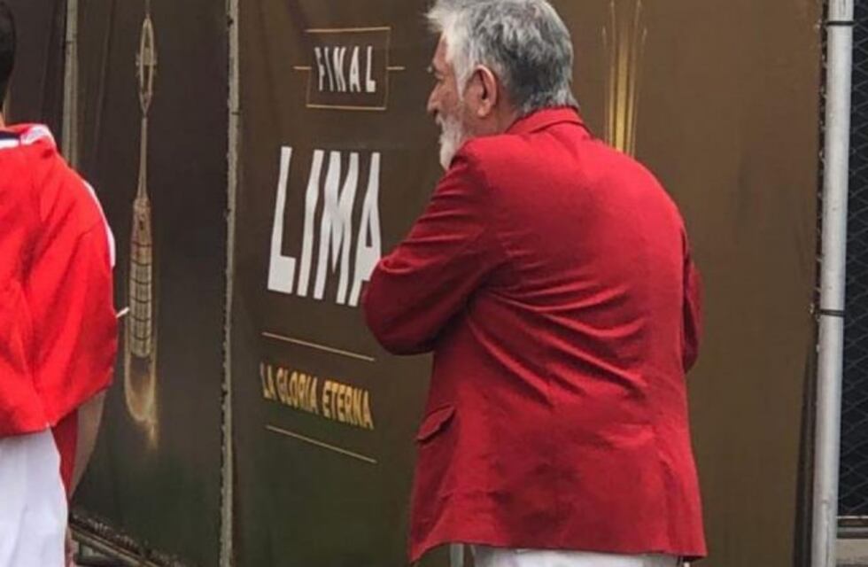 Alberto Rodríguez Saá fue a ver la final de la Copa Libertadores en avión privado