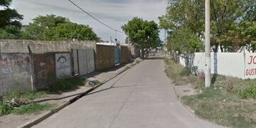 El episodio ocurrió este lunes por la madrugada en la vecina localidad\u002E (Street View)