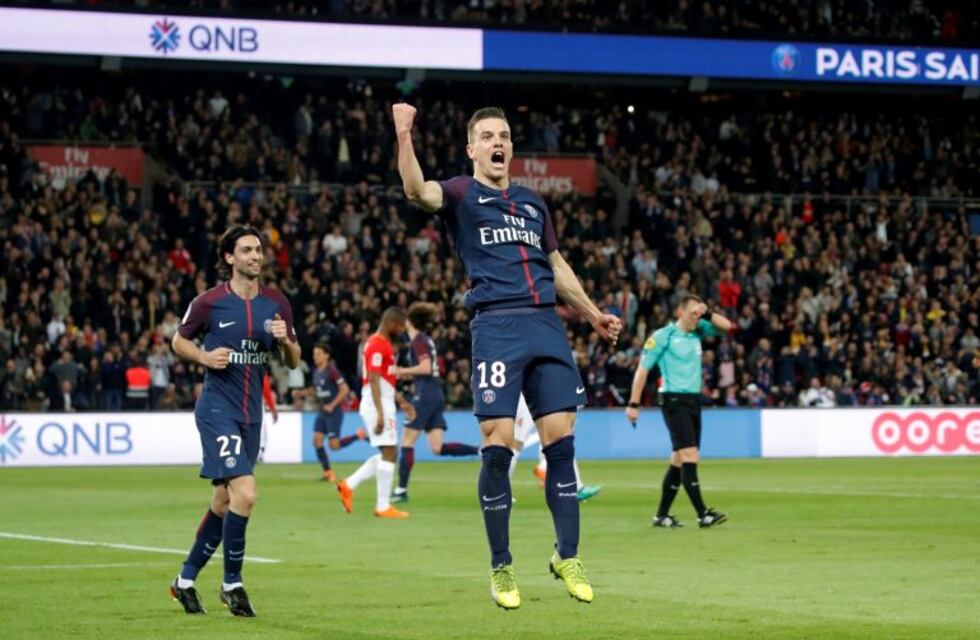 Giovani Lo Celso metió un doblete en el partido que coronó campeón al PSG