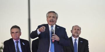 El mandatario hizo su primera y única visita oficial el 27 de febrero\u002E (Francisco Trovato Fuoco)