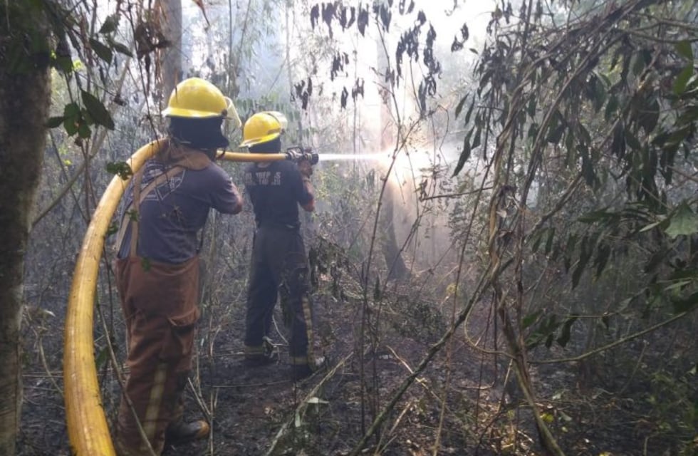 Multaron al infractor que provocó el incendio en la comunidad Mirí Marangatú
