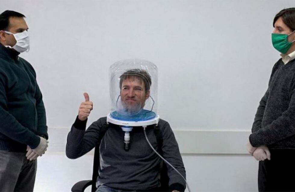 Entre Ríos: una de las siete provincias que usan cascos de oxígeno para evitar que pacientes con Covid-19 necesiten respirador