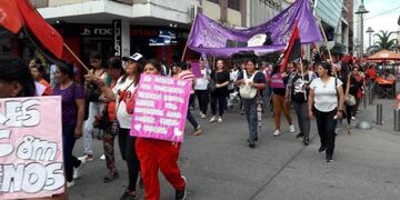 Marcha de mujeres en Jujuy