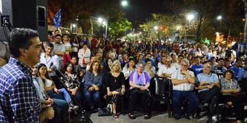 Capitanich y Filmus encabezaron el acto\u002E (Prensa Municipalidad de Resistencia)