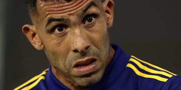 Carlos Tevez fue al entrenamiento de Boca en una Ferrari\u002E (AFP)