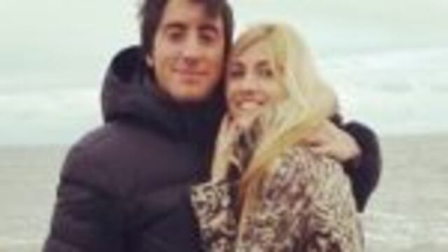 Santiago Vu00e1zquez con Cande Ruggeri