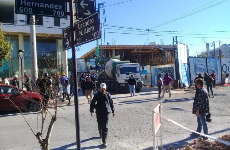 Dos heridos de gravedad tras un derrumbe