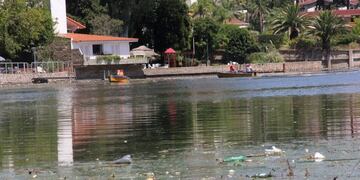 Contaminación lago San Roque