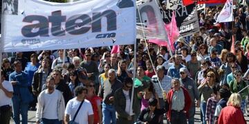 Protesta docente en Neuquen