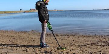 Buscador de metales (Foto ilustrativa WEB)