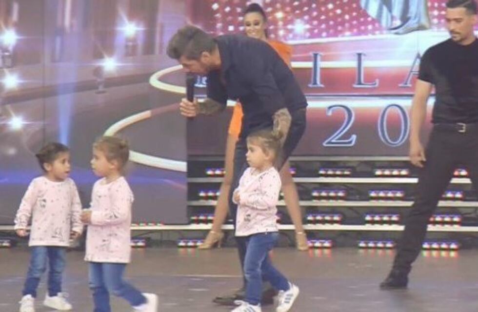 ¡Son terribles! Las hijas de Cinthia Fernández revolucionaron la pista del Bailando