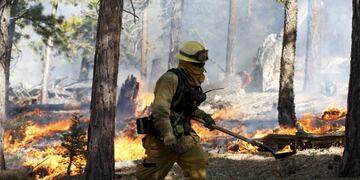 Parques Nacionales: curso inicial para combatientes de incendios