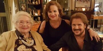 Lucía y Joaquín recordaron a su mamá, que falleció a los 96 años tras sufrir un ACV