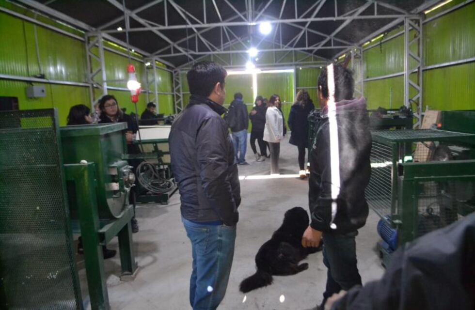 Las Heras: cuenta con la primer fábrica de adoquines