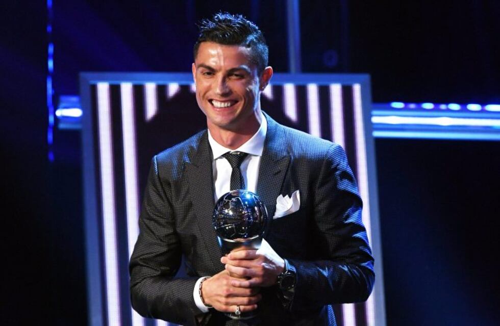Cristiano Ronaldo ganó el premio The Best al Mejor Jugador que otorga la FIFA