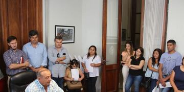 24 tresarroyenses recibieron hoy los microcréditos de una nueva etapa del FOMEPRO