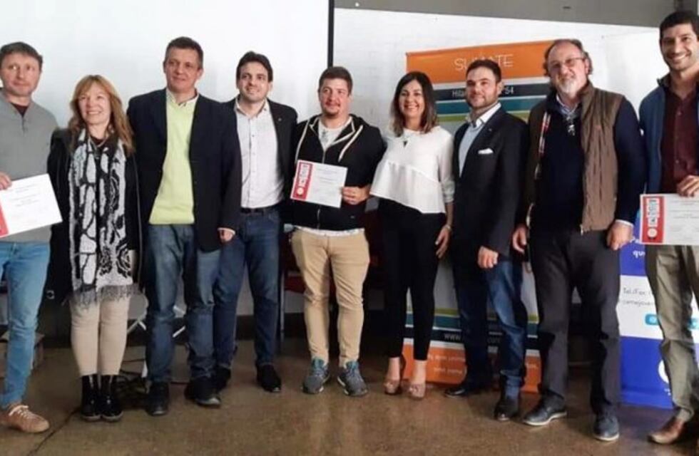 Entregaron el premio "Joven Empresario Pampeano" en la Cámara de Comercio