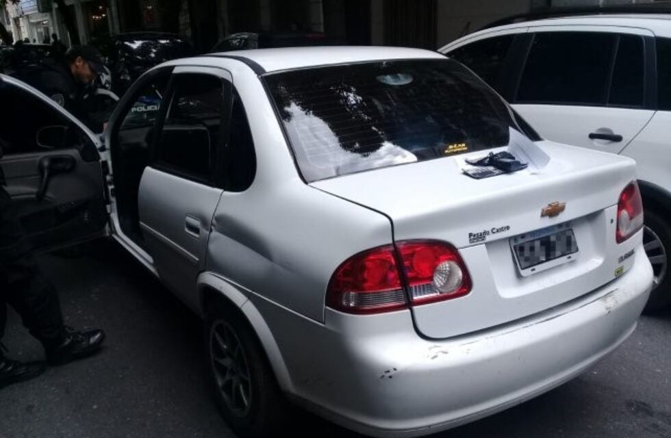 Persiguen y detienen a cuatro ladrones en el centro