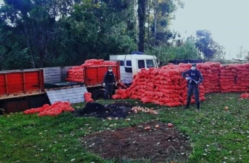 Otros seis gendarmes fueron pasados a disponibilidad por la venta de cebollas incautadas