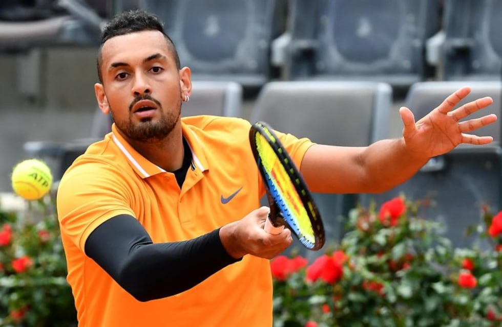 Nick Kyrgios enloqueció, tiró una silla y fue descalificado del Masters 1000 de Roma