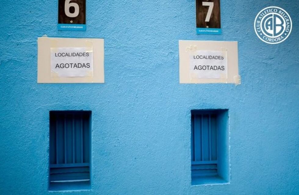 Alberdi es todo celeste: entradas agotadas para Belgrano - Agropecuario. Mirá la previa