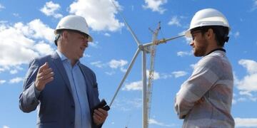 Mariano Uset en parque Pampa Energía III