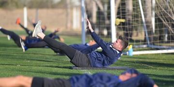 Talleres de Cordoba volvio a los entrenamientos con jugadores de Arroyito
