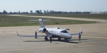 Se esperan 12 aviones privados en el aeropuerto de Rosario desde este miércoles hasta el viernes en el marco de la boda de Lionel Messi\u002E