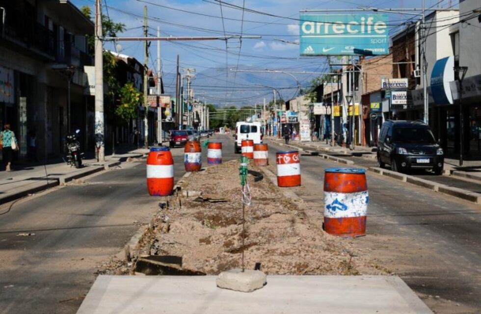 Así avanza la obra del Metrobús en Guaymallén