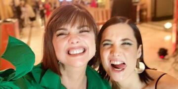 Araceli González y Florencia Torrente\u002E Foto: Web\u002E