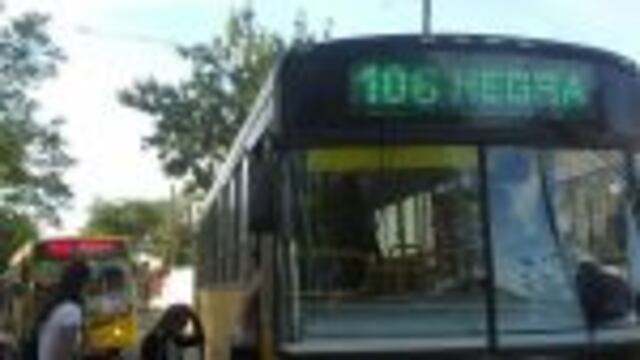 Sin servicio de colectivos hasta el mediodu00eda en Rosario