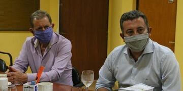 Kreimer estuvo en Eldorado junto a su equipo de trabajo\u002E