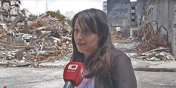 Dramático pedido de una mujer que perdió todo en el incendio de Torres y Liva (Foto: Ahora Mar del Plata)