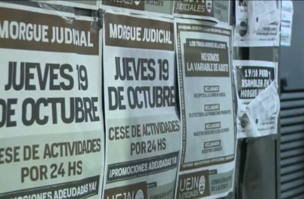 El paro en la Morgue Judicial porteña no afecta a la autopsia del cuerpo hallado en río Chubut