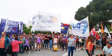Movilización en Santa Rosa (Vía Santa Rosa)