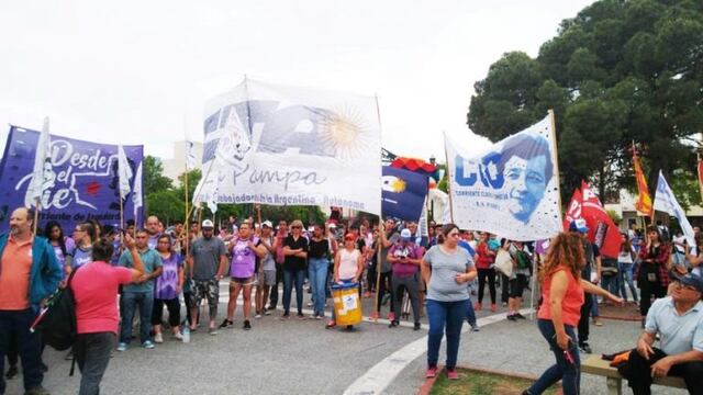 Movilización en Santa Rosa (Vía Santa Rosa)