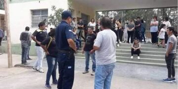 Escándalo en el cementerio de Caucete
