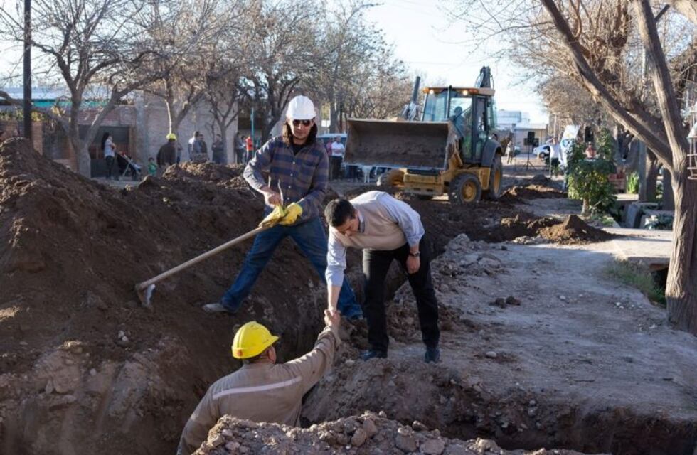 El 70% de los vecinos de Alvear cuenta con servicio de cloacas