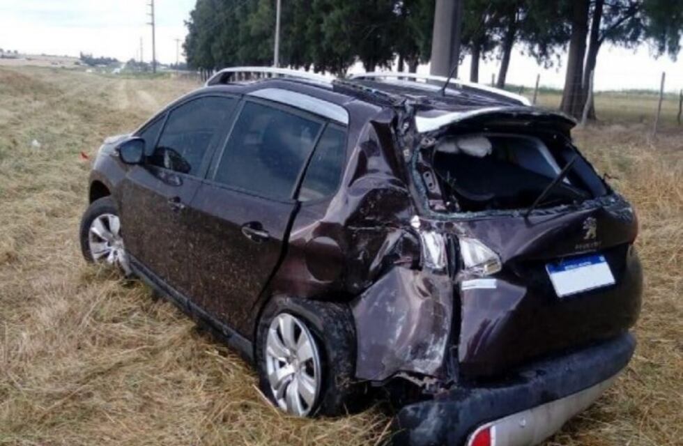 Se accidentó la devotense Mariana Andrés
