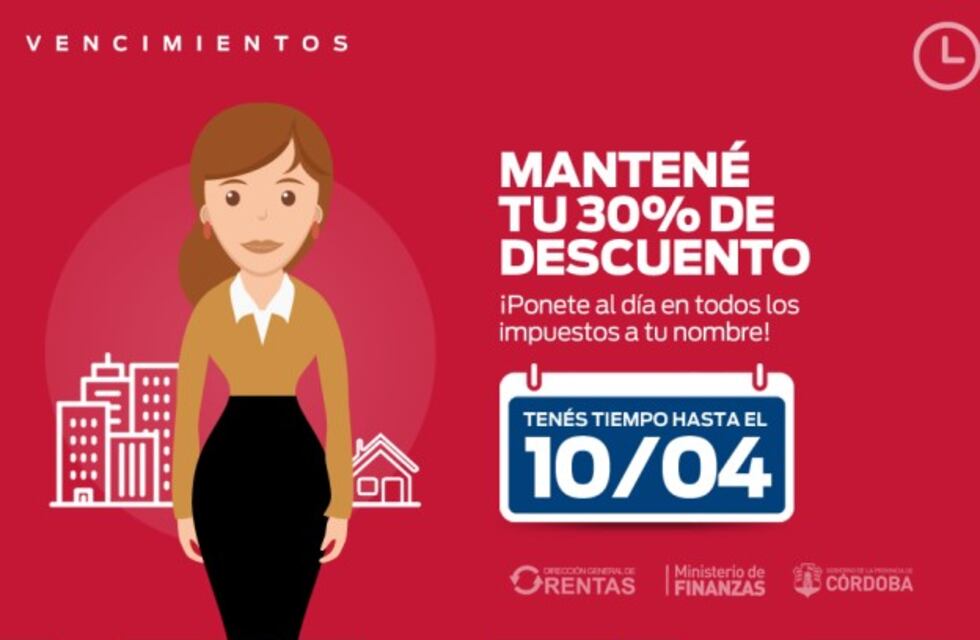 La segunda cuota de Rentas vence este martes 10