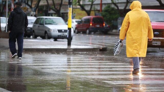 Lluvia y lloviznas anticipa el pronóstico en San Rafael.