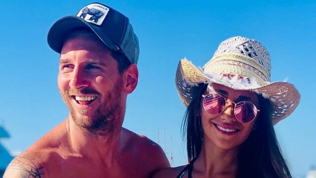 Antonela Roccuzzo, Lionel Messi (Foto: Instagram)