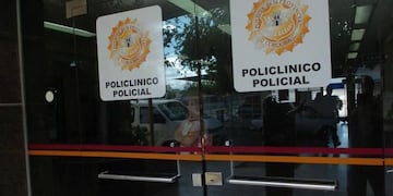 El uniformado fue trasladado al Policlínico Policial de Córdoba, pero llegó sin vida.